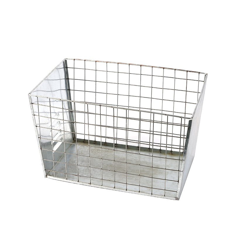 Прочная квадратная подвесная корзина для хранения из металлической проволоки Корзина для хранения из металлической проволоки